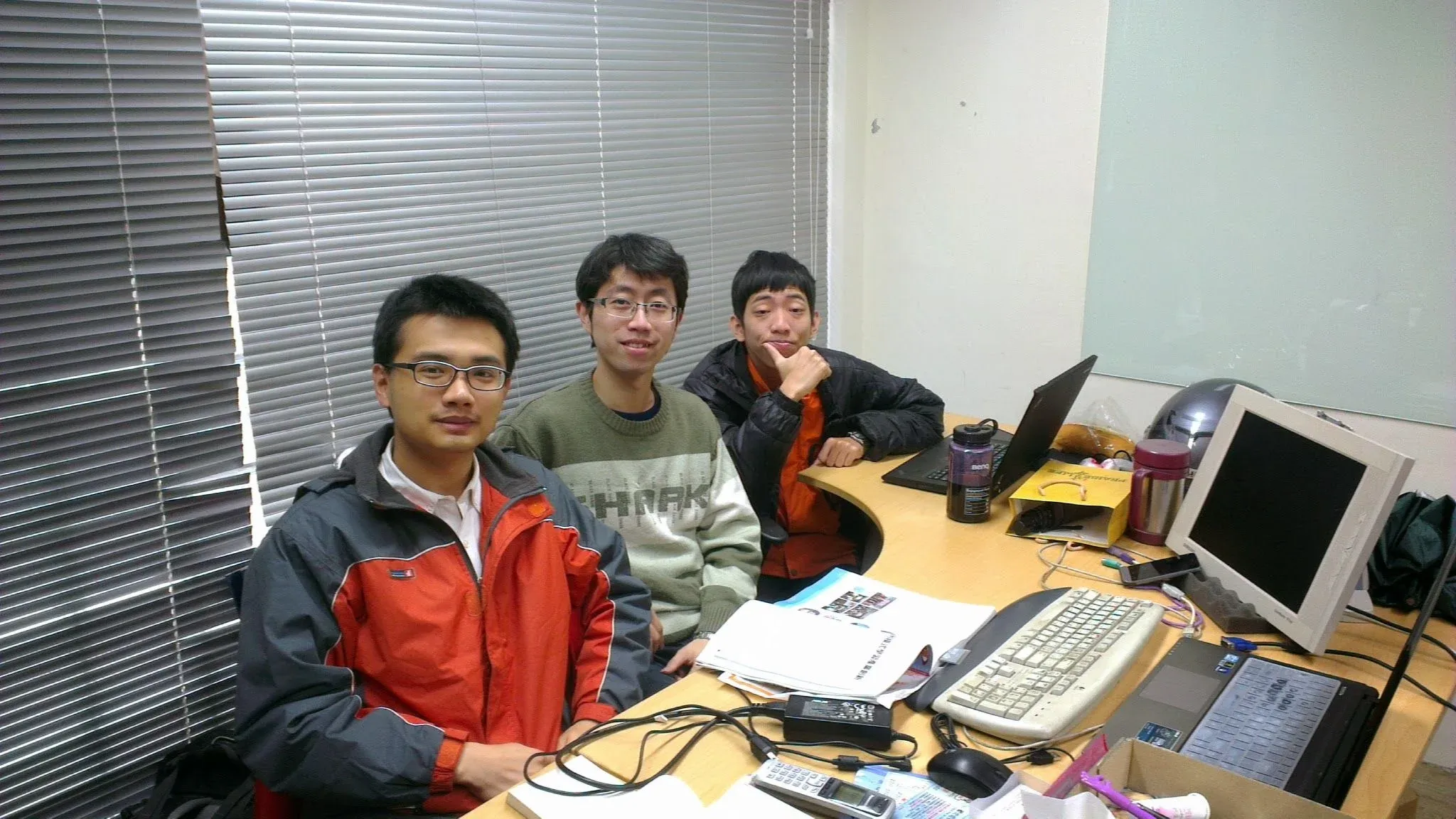 CityTasker 團隊 2014 年初在 AppWorks 辦公室的合照