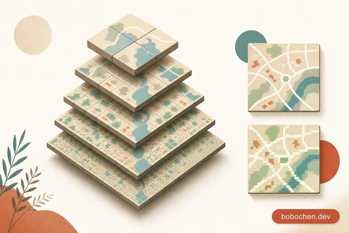 Web 地圖底圖是什麼？vector vs raster、tile pyramid、style spec 一次搞懂